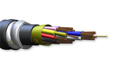 Corning 024ZDF-M1G01MA1 24 Fiber 12 Cu Cond. 14 AWG SMF-28 Ultra SM ActiFi Freedm DAS Interlocking Armored for Indoor/Outdoor Riser Cable