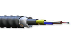 Corning 006UTF-21H01MA1 6 Fiber 2 Cu Cond. 16 AWG ClearCurve ZBL SM ActiFi Freedm DAS Interlocking Armored for Indoor/Outdoor Riser Cable