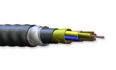 Corning 4 to 24 Fiber Singlemode ActiFi Freedm DAS Interlocking Armored for Indoor/Outdoor Riser Cable