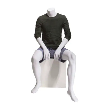 Male Mannequin - Headless, Seated Econoco GEN-5-HL