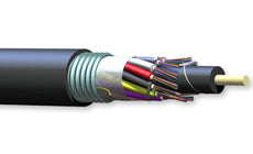 Corning 144EUC-T4101C20 144 Fiber Singlemode Altos Lite Low Temperature Loose Tube Gel-Filled Single Jacket Armored Cable