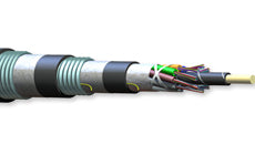 Corning 096EU6-T4101D20 96 Fiber Singlemode Altos Loose Tube Gel-Free Triple Jacket Double Armored Cable
