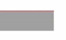 Belden Cable 28 AWG Gray Ribbon 9L280XX Series .050&Prime; Pitch PVC Cable