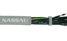 Helukabel 14 AWG 8 Cores H05VV5-F NYSLY&Ouml;-JZ Flexible Number Coded Oil Resistant Bare Copper Conductor Meter Marking Cable 13945