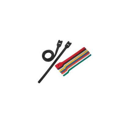 Panduit HLT2I-X8 Hook And Loop Tie Loop Style 8 in. x 0.50 in. Gray Pack of 10