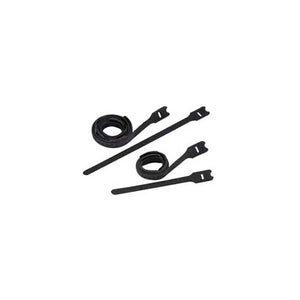 Panduit HLTP2I-X0 Hook And Loop Cable Tie 8 in. x 0.50 in. Black Pack of 10