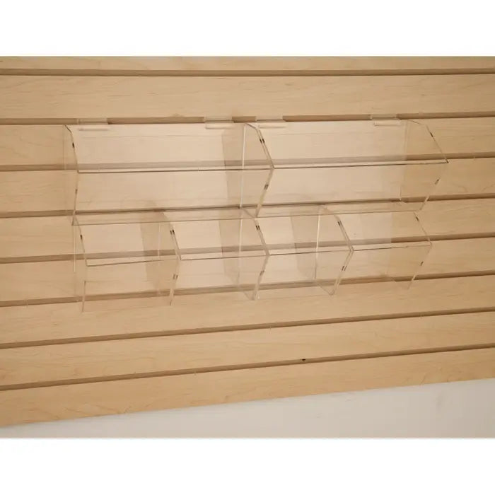 Acrylic Modular Bins for Slatwall Econoco HP/DB66 (Pack of 24)