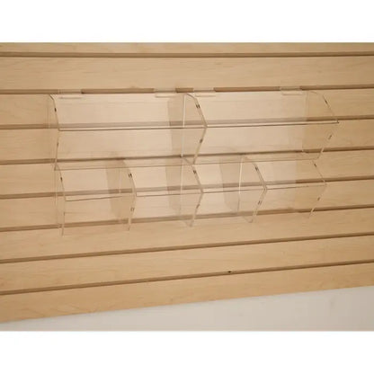 Acrylic Modular Bins for Slatwall Econoco HP/DB66 (Pack of 24)