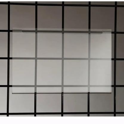 Acrylic Sign Holders for Slatwall or Gridwall Econoco HP/SG711H (Pack of 24)