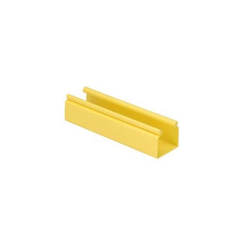 Panduit HS2X2YL6 Spillout FiberRunner 2x2 Hinged Channel Yellow Zinc