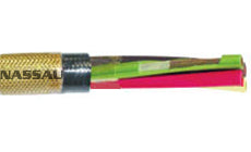 HW271 FOUR CONDUCTOR POWER CABLE 0.6/1kV Armored 110°C Gexol® Insulation - 1/0 AWG