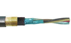 HW284 Shielded Triads Instrumentation Cable 0.6/1kV Armored &amp; Sheathed 110&deg;C Gexol&reg; Insulation Individually Shielded Triads