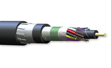 Corning 144EUL-T4601D2N 144 Fiber Singlemode Industrial LSZH Tray-Rated Loose Tube Gel-Free Double Jacket Cable