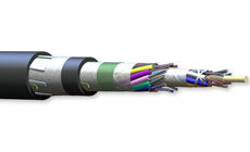 Corning 216ZUL-T4601D2N 216 Fiber SMF-28 Ultra Singlemode Industrial LSZH Tray-Rated Loose Tube Gel-Free Double Jacket Cable