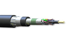 Corning 096ZUL-T4601D2N 96 Fiber SMF-28 Ultra Singlemode Industrial LSZH Tray-Rated Loose Tube Gel-Free Double Jacket Cable