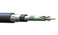 Corning 024ZUL-T4601D2N 24 Fiber SMF-28 Ultra Singlemode Industrial LSZH Tray-Rated Loose Tube Gel-Free Double Jacket Cable