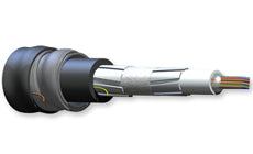 Corning 096ECZ-14101-AZ 96 Fiber Singlemode LSZH Ribbon Interlocking Armored Gel-Filled Cable