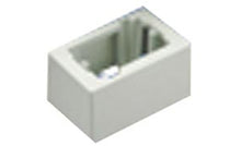 Panduit JB1DEI-A Single Gang Low Voltage 1-Piece Deep Outlet Box With Adhesive Electric Ivory