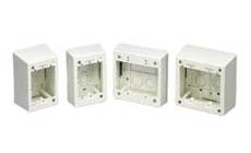 Panduit JBP1DEI Non-Metallic Power Rated Deep Outlet Box Electric Ivory