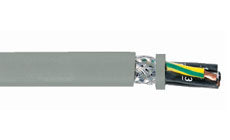Helukabel 12 AWG 2 Cores JZ-500 HMH-C Without GN-YE Conductor Flexible Control Halogen Free Cu-Screened EMC-Preferred Type Cable 11766