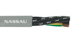 Helukabel 10 AWG 3 Cores Grey Colour JZ-600 Flexible Number Coded Meter Marking UL/CSA 0.6/1kV Cable 11926