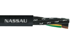 Helukabel 350 MCM 4 Cores JZ-604 PVC Power Cable TC-ER, NFPA 79 Meter Marking 90C 600V Cable 59379