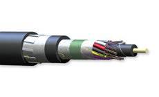 Corning 144TUL-T4691DFN 144 Fiber 50 &micro;m MM Ext. 10G Distance Ind. LSZH Tray-Rated LT Gel-Free Double Jacket Rodent ?Resistant Cable