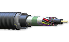 Corning 144KUZ-T4130DAZ 144 Fiber 62.5 &micro;m Multimode LSZH Loose Tube Gel-Free Interlocking Armored Cable