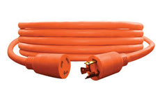 US Wire and Cable 50 Feet Twist To Lock Orange Cord Set STW 600V 31050
