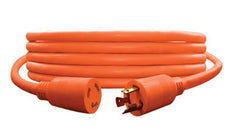 US Wire and Cable Twist To Lock Orange Cord Set STW 600V