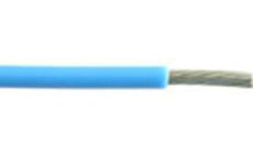 M16878/12-BZW-6 04 AWG NEMA HP4 Type KK Tin Plated Copper Conductor FEP 1000V Blue Cable