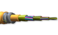 Corning 2 to 24 Fiber Single and Multimode MIC Tight-Buffered Interlocking Armored Riser Cable