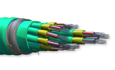 Corning 144K81-T3130-A1 144 Fiber 62.5 µm Multimode MIC Unitized Tight Buffered Interlocking Armored Riser Cable