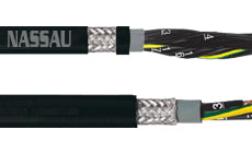 Helukabel 18 AWG 3 Cores MultiSpeed 500-C-PUR UL/CSA Drag Chain Systems Low Torsion Halogen Free EMC-Preferred Type Meter Marking Cable 24428