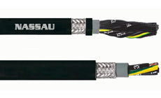 Helukabel 19 AWG 25 Cores Multispeed 500-C-PVC UL/CSA High Flexible Drag Chain Systems, Screened EMC-Preferred Type Cable 24351