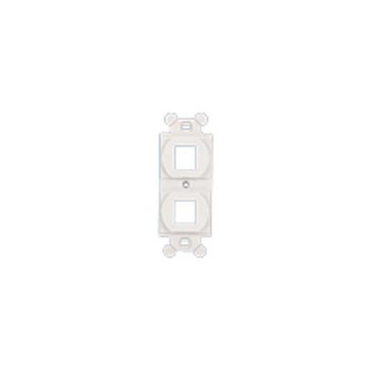 Panduit NK2106MFIW NK 2-Port 106 Duplex module frame Off White