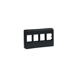 Panduit NK4MFIW NK 4-Port Modular Furniture Faceplate Off White