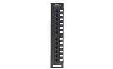 Panduit NK5EPPG12WY NK Punchdown Patch Panel Cat 5e 12 Port Black