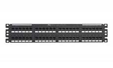 Panduit NK5EPPG48Y Category 5e NK Punchdown Patch Panel 2 RU Black