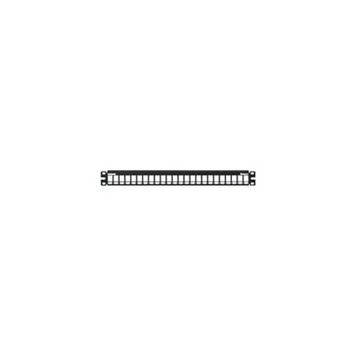 Panduit NKMP24Y NK Metal Modular Patch Panel Flat Flush Mount 24 Port 1 RU