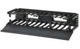 Panduit NMF2 Cable Manager Horizontal Front Finger Spacing 2RU ABS Plastic Black