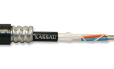 Superior Essex Cable 6 Fiber Count Interlock Armored OSP Fiber OFCR Series 13I Cable L3006X10Y