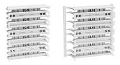 Panduit P110BW300-X Pan-Punch 300 Pair 110 Punchdown Base With Legs Ivory