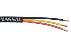 FLAT SUBMERSIBLE PUMP CABLE 600 VOLTS, 90 Degree C Dry, 75 Degree C Wet - 1/0