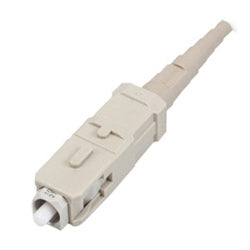 Corning 95-100-48-BP Heat-Cure Connector SC 62.5 µm multimode (OM1) Beige 100 per Pack