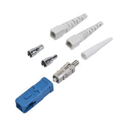 Corning 95-250-08-BP Heat-Cure Connector SC Single mode (OS2) Blue 100 per Pack