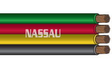 Service Wire 12/2 Power 7 strands Rainbow Wire Submersible Pump Cable Flat with Ground 600 Volt Copper PRB12/2GG