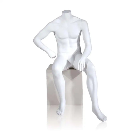 Male Edgar Mannequin--seated Econoco EAM5-HL