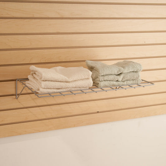 23-3/8" Straight Wire Shelf For Slatwall SWEC/2314 (Pack of 6)