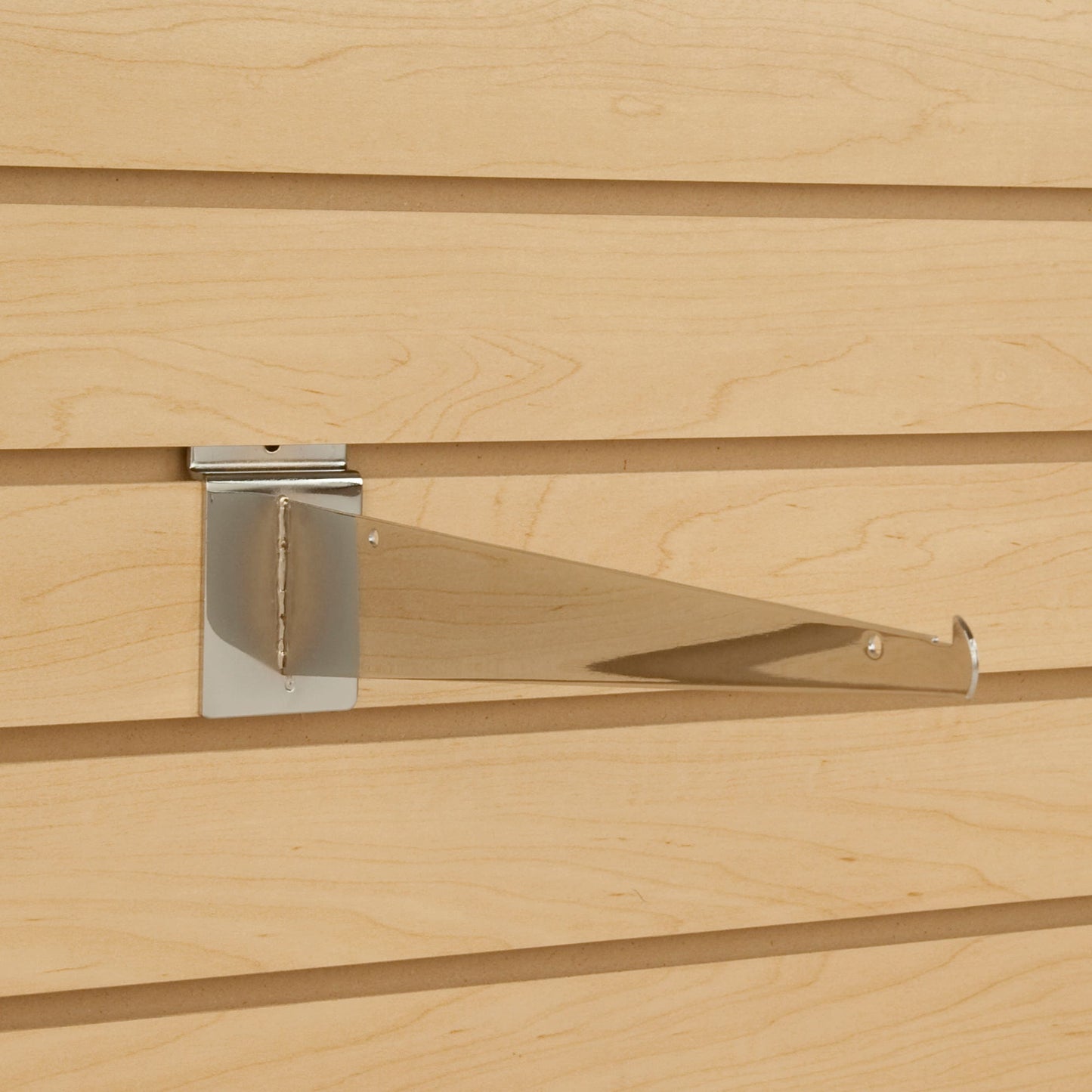 10" Shelf Brackes For Slatwall Chrome Econoco SW/10KB (Pack of 48)